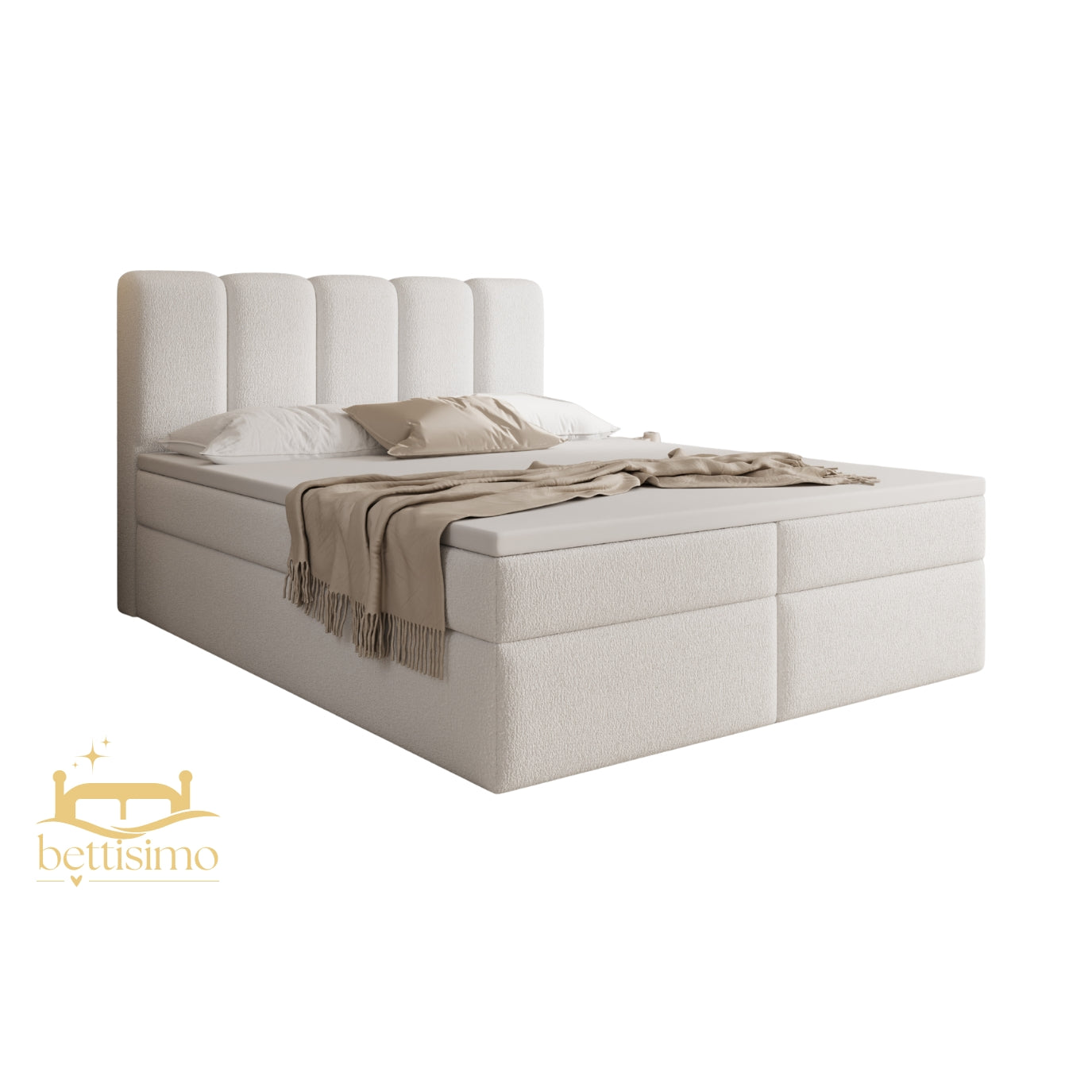 Boxspringbett LEA 140x200cm mit Matratze