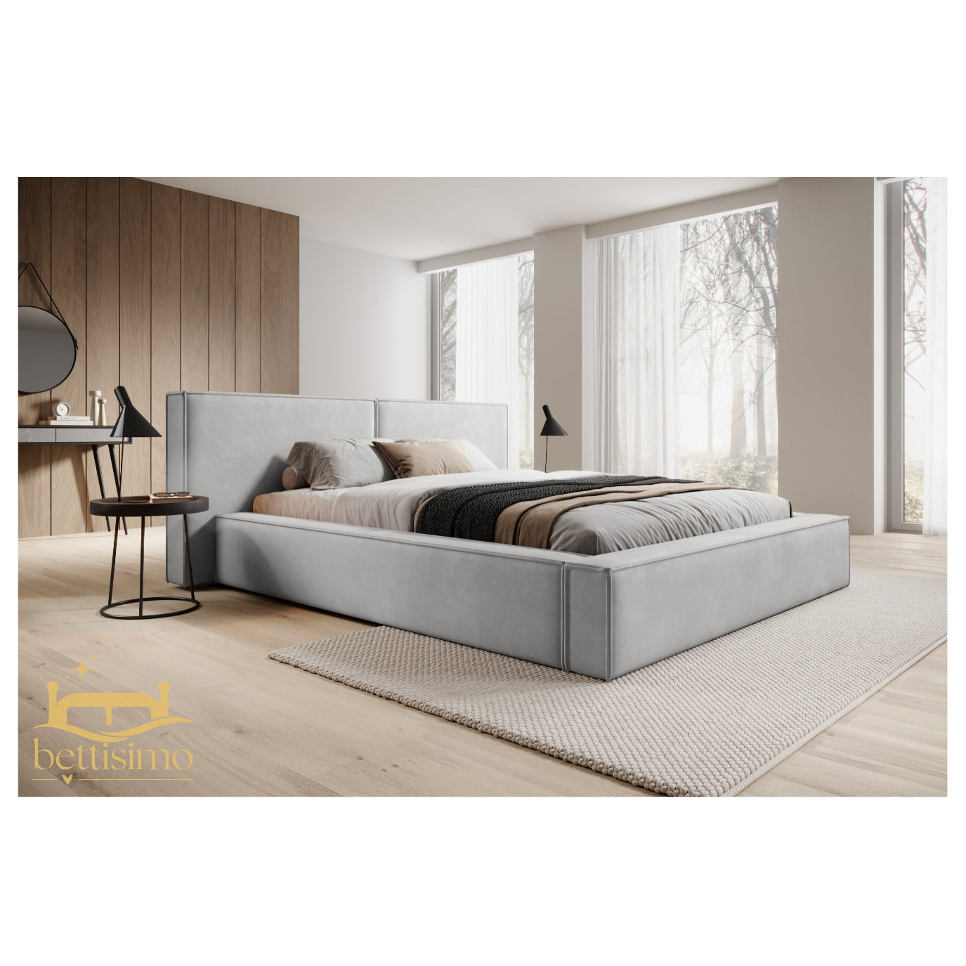 Polsterbett HUGO 140x200cm