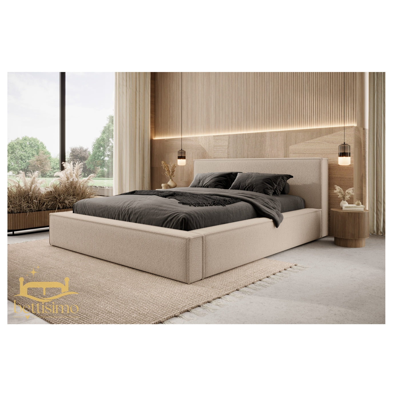 Polsterbett ARTHUR 140x200cm