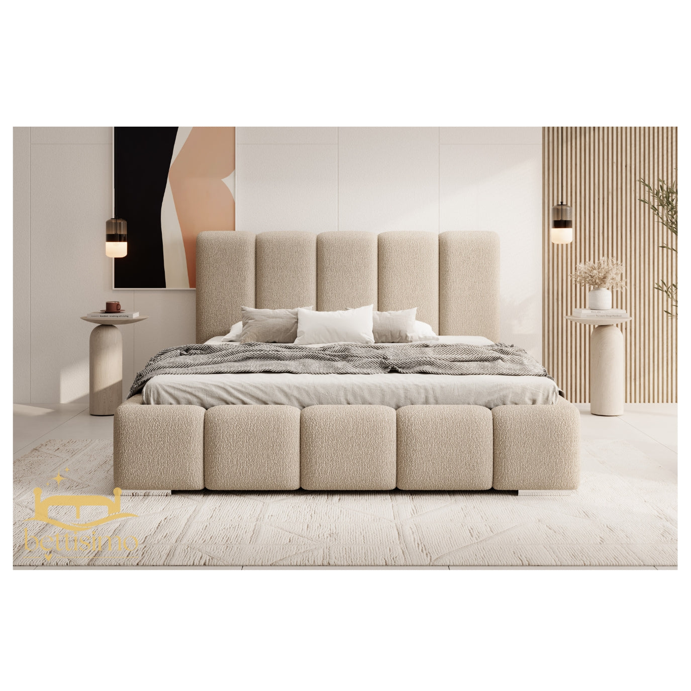 Polsterbett BERTA 140x200cm