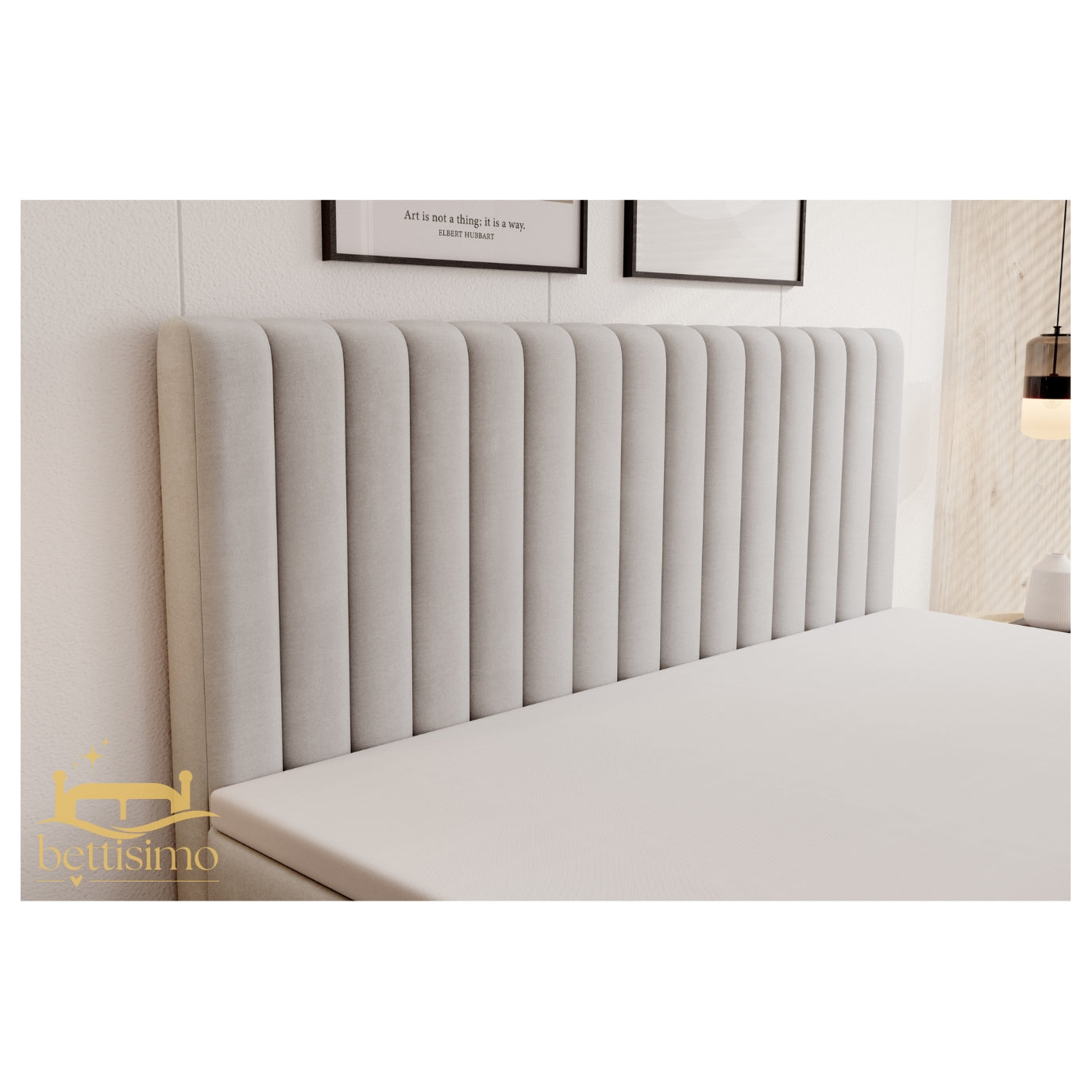Boxspringbett MELA 140x200cm mit Matratze