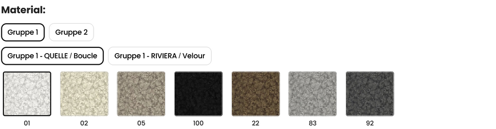 Boxspringbett CAROLINA 140x200cm mit Matratze