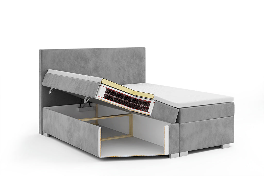 Boxspringbett GAJA 140x200cm mit Matratze