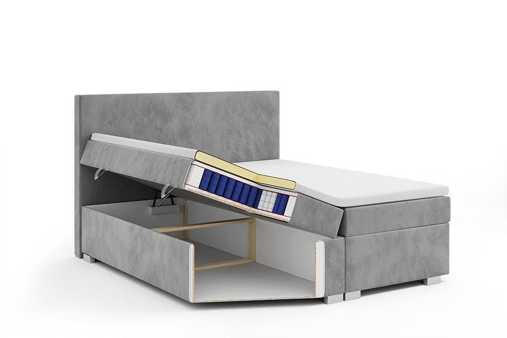 Boxspringbett LEA 140x200cm mit Matratze