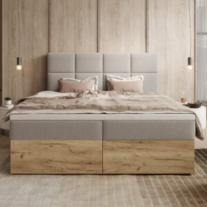 Boxspringbett aus Holz MANIEK