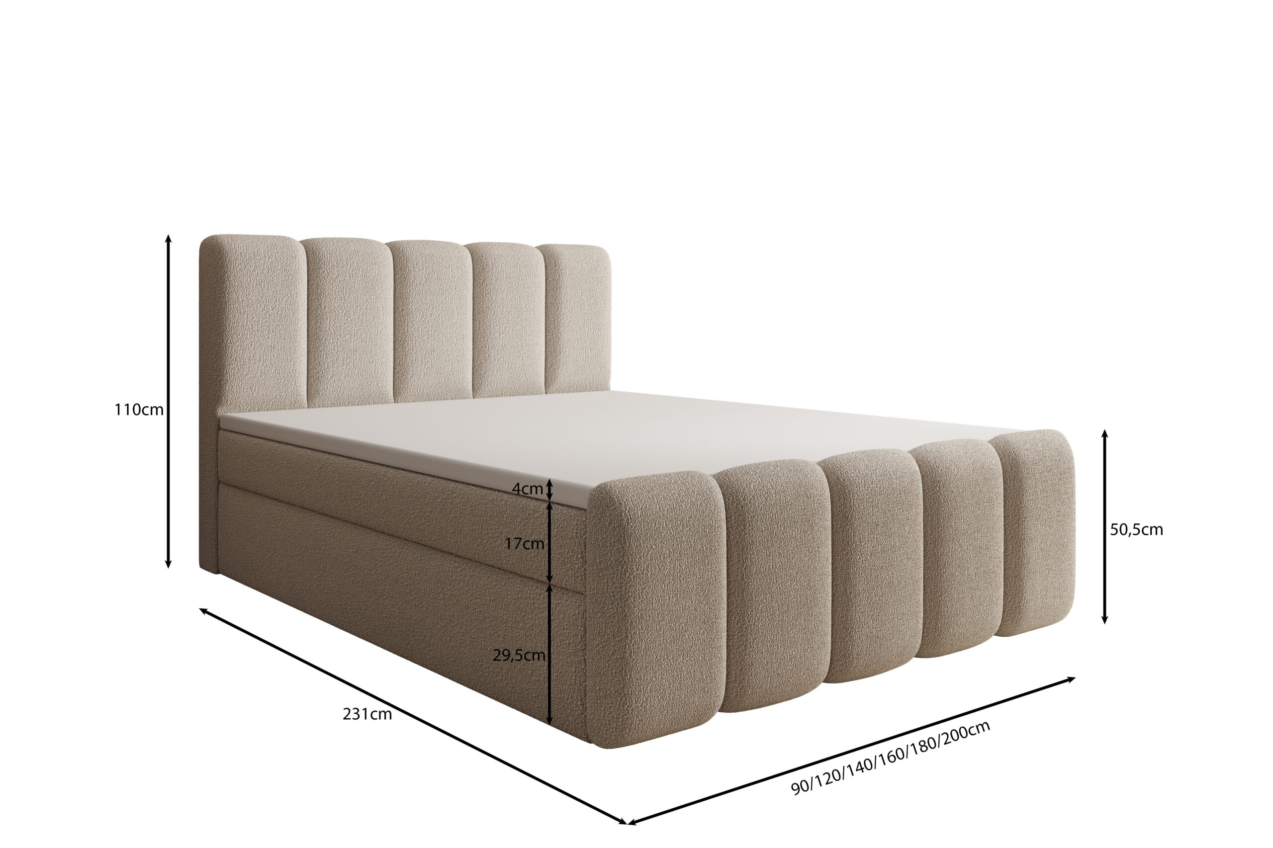 Boxspringbett SIMM – Bild 7