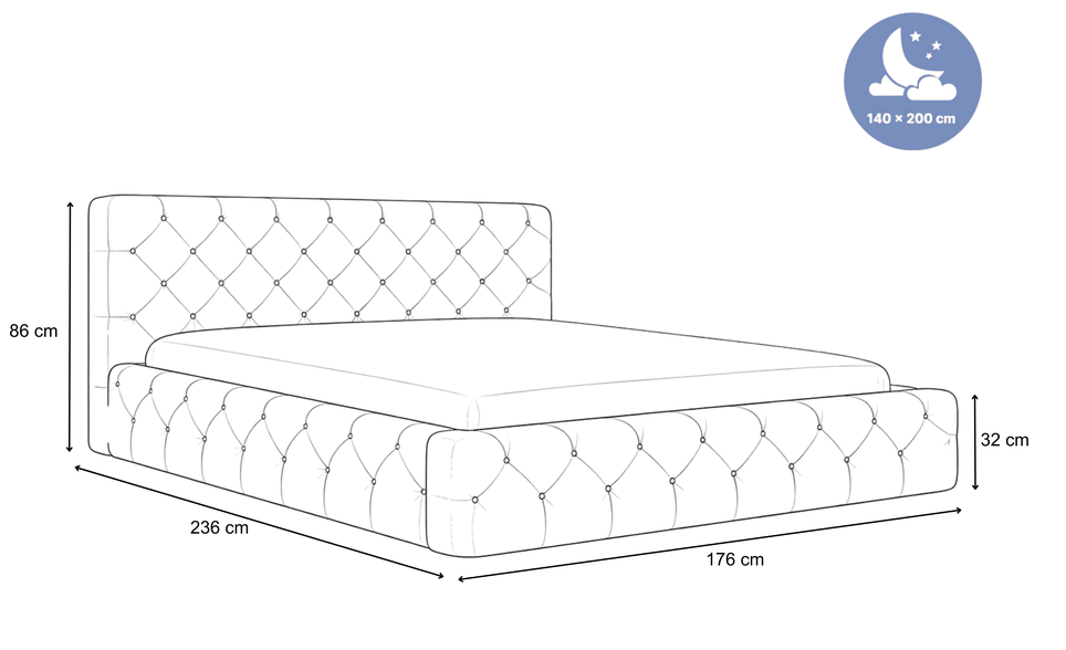 Bett LENA – Bild 8